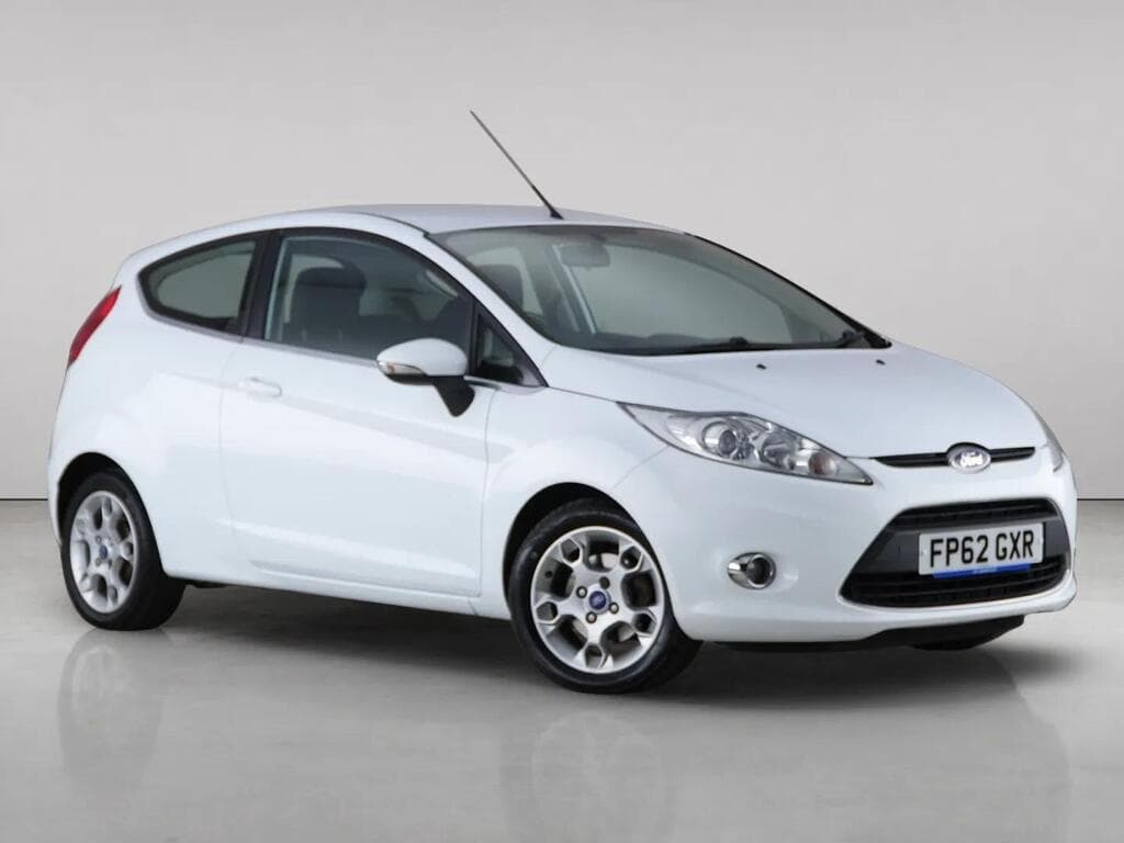 2012 FORD FIESTA 1.25 ZETEC EURO 5 3DR 2012 63,538 MILES PETROL MANUAL 1.3 LTR... photo