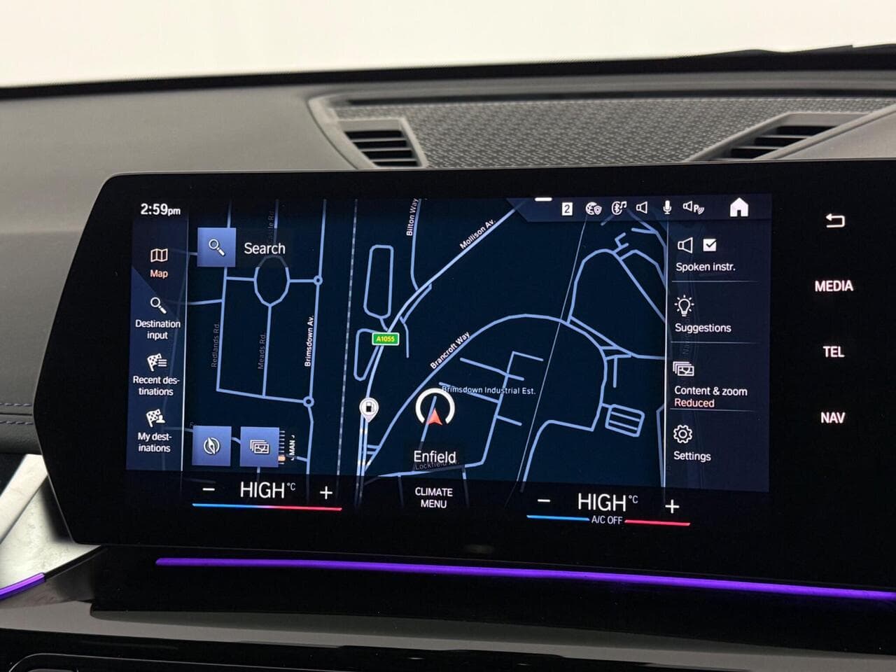 BMW X1 thumbnail Infotainment System