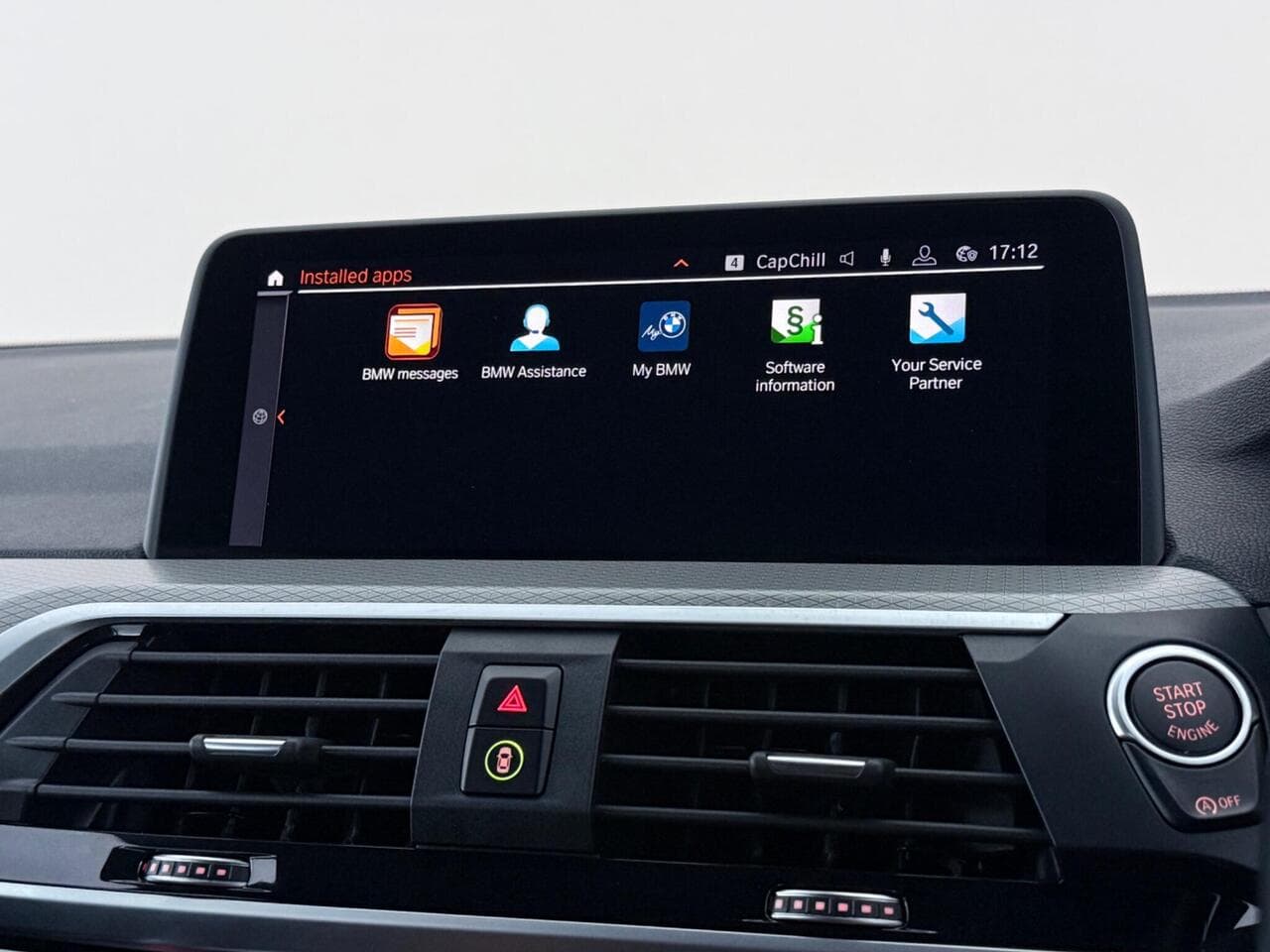 BMW X3 thumbnail Infotainment System