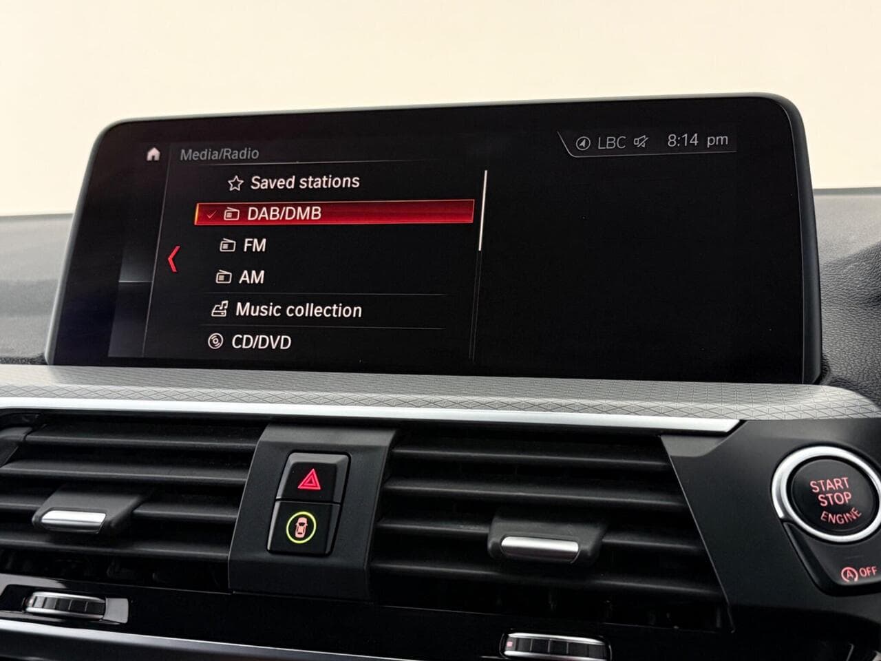 BMW X3 thumbnail Infotainment System