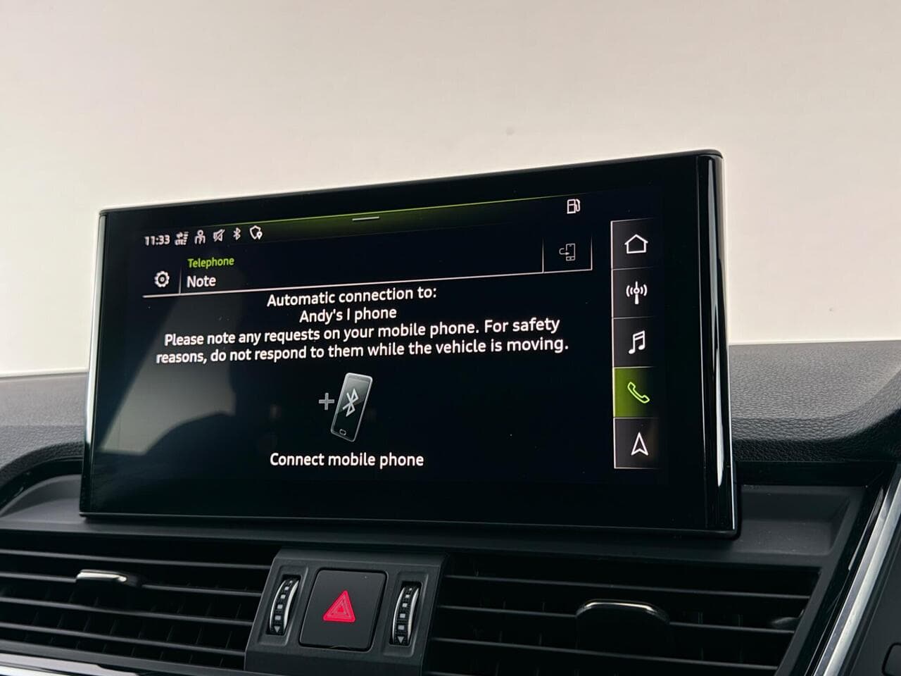 Audi Q5 thumbnail Infotainment System