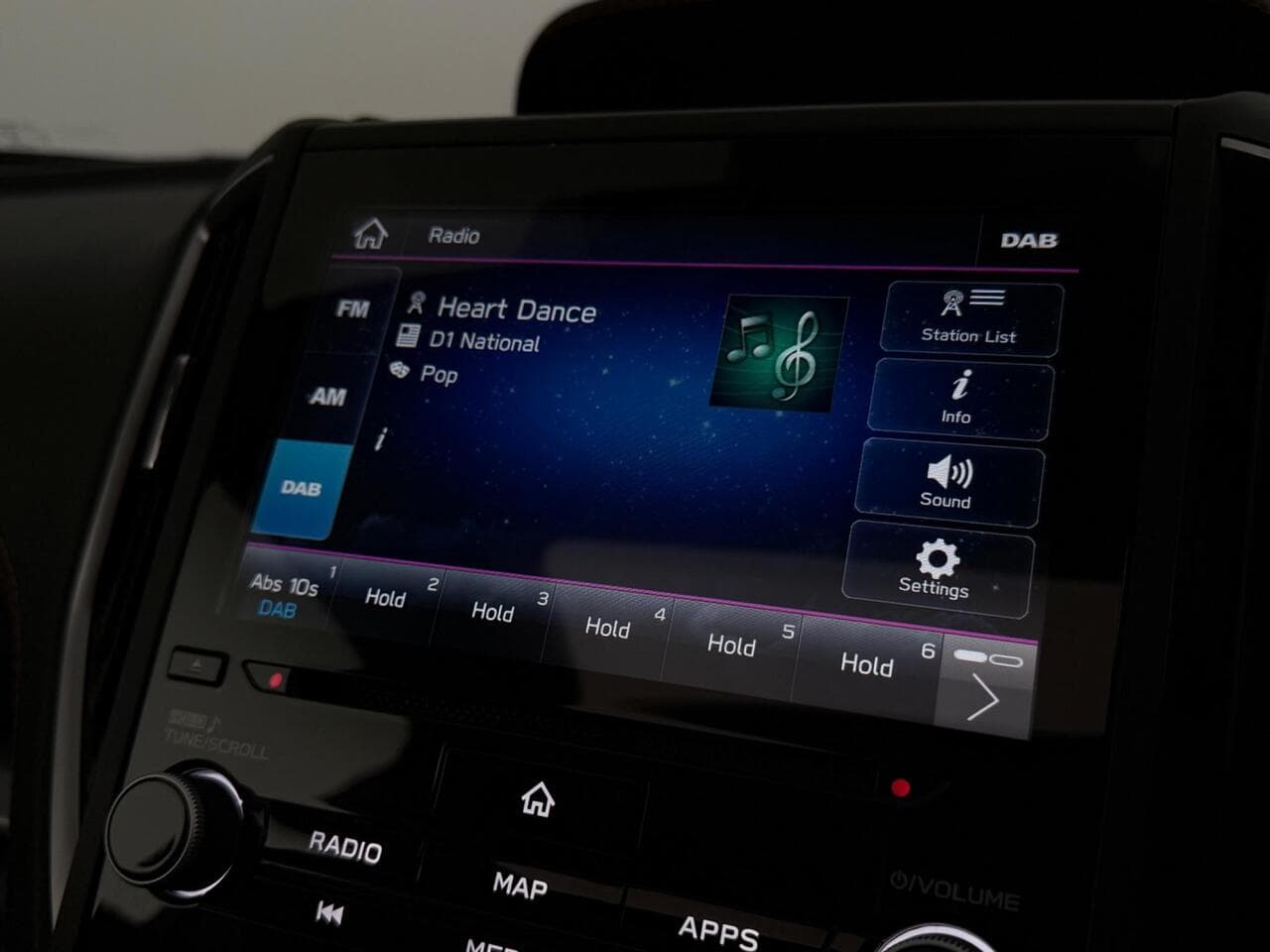 Subaru XV thumbnail Infotainment System