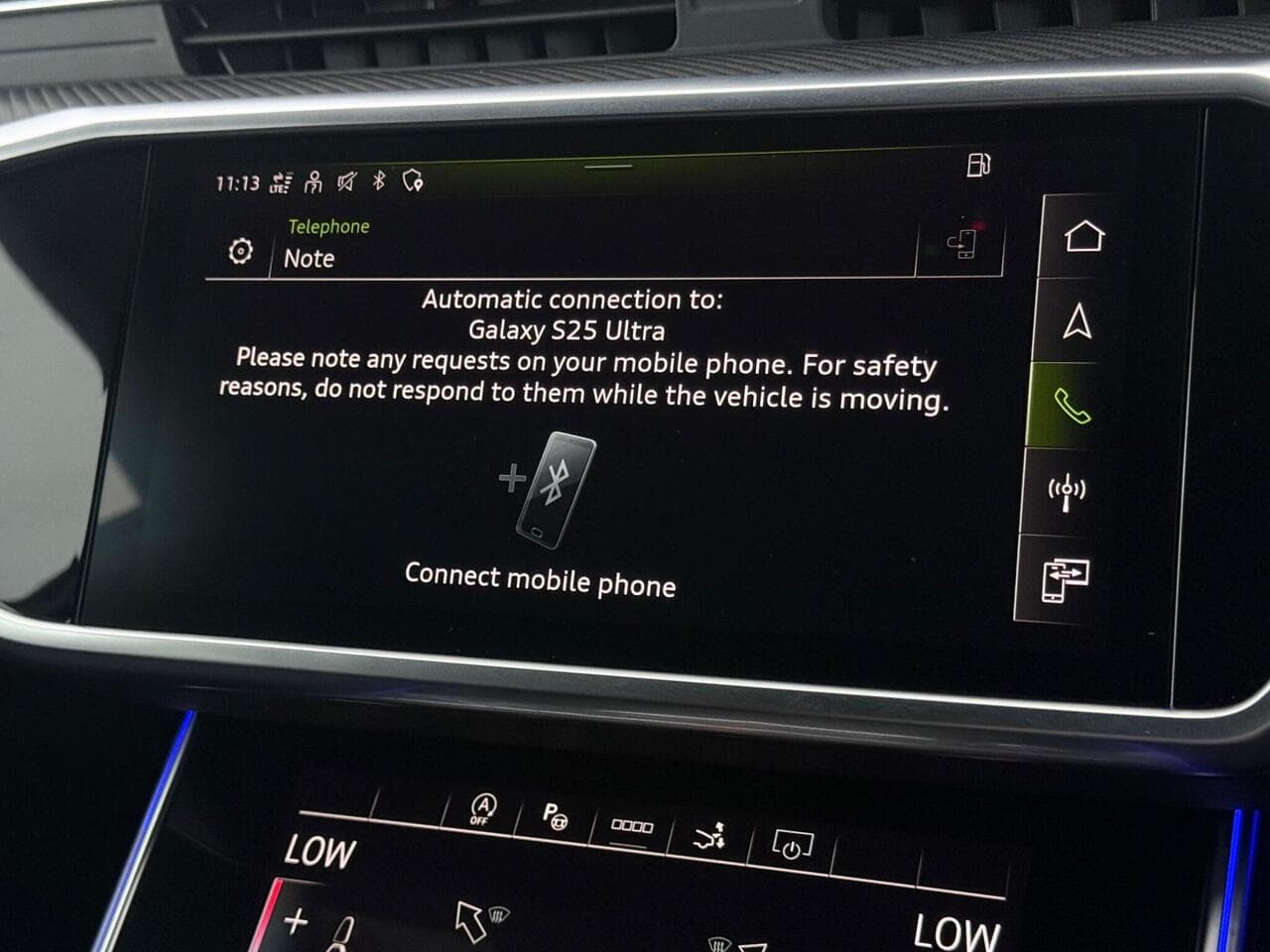 Audi A7 thumbnail Infotainment System