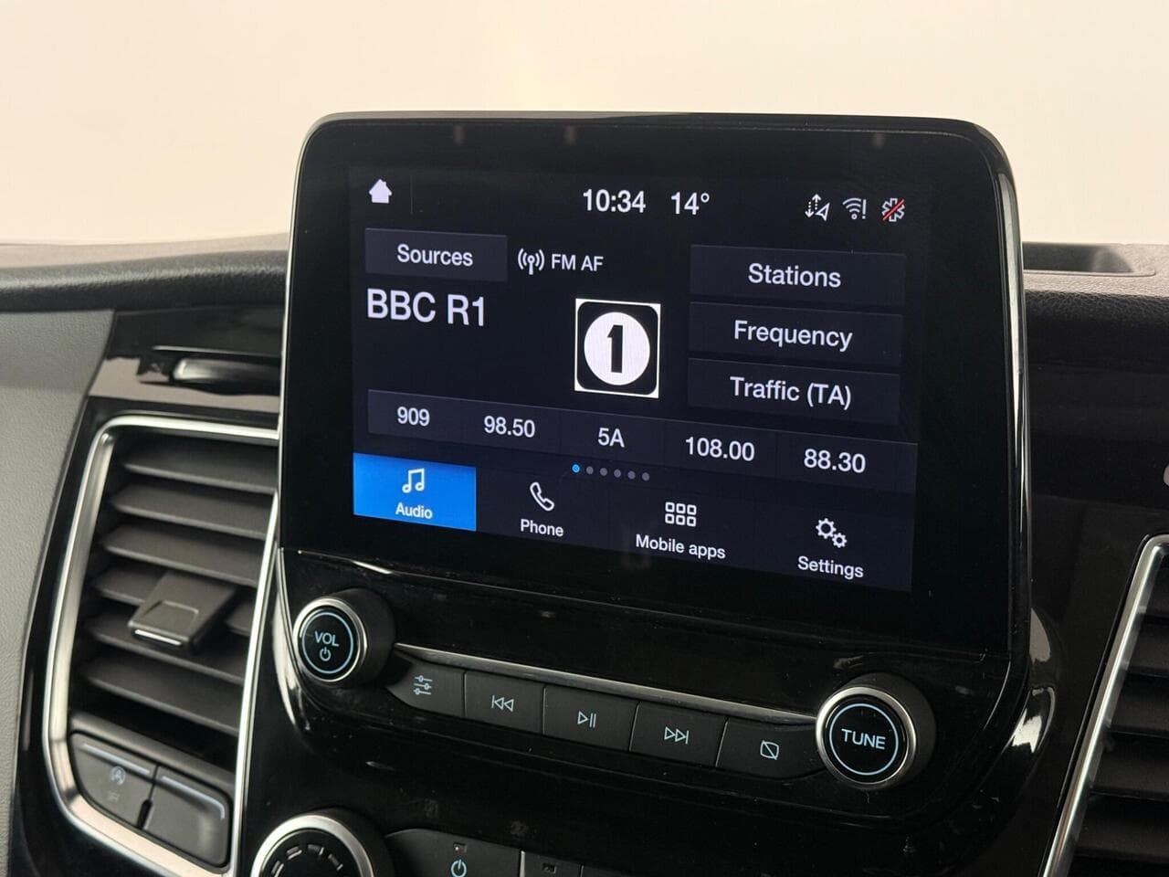 Ford Transit Custom thumbnail Infotainment System