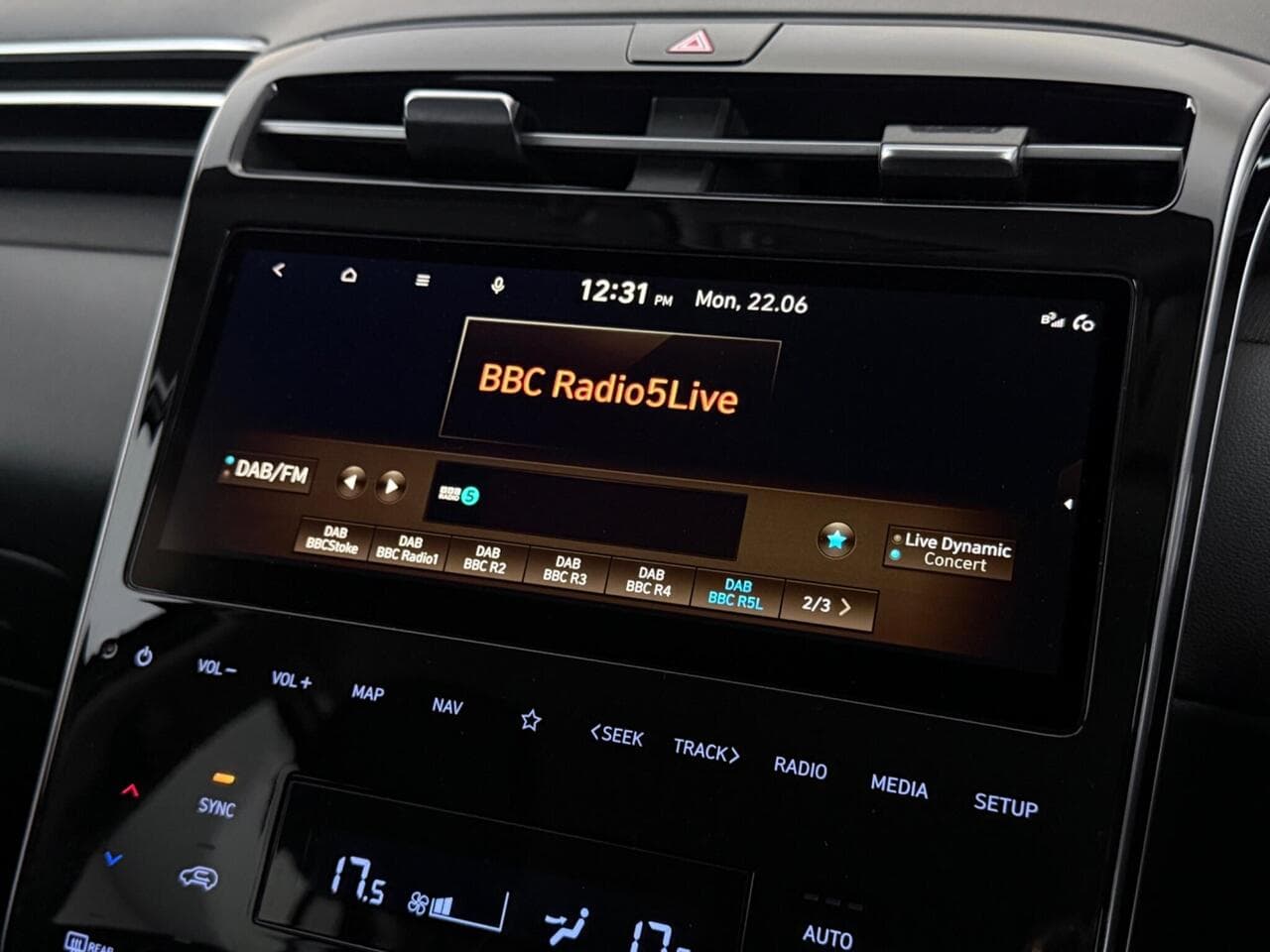Hyundai TUCSON thumbnail Infotainment System