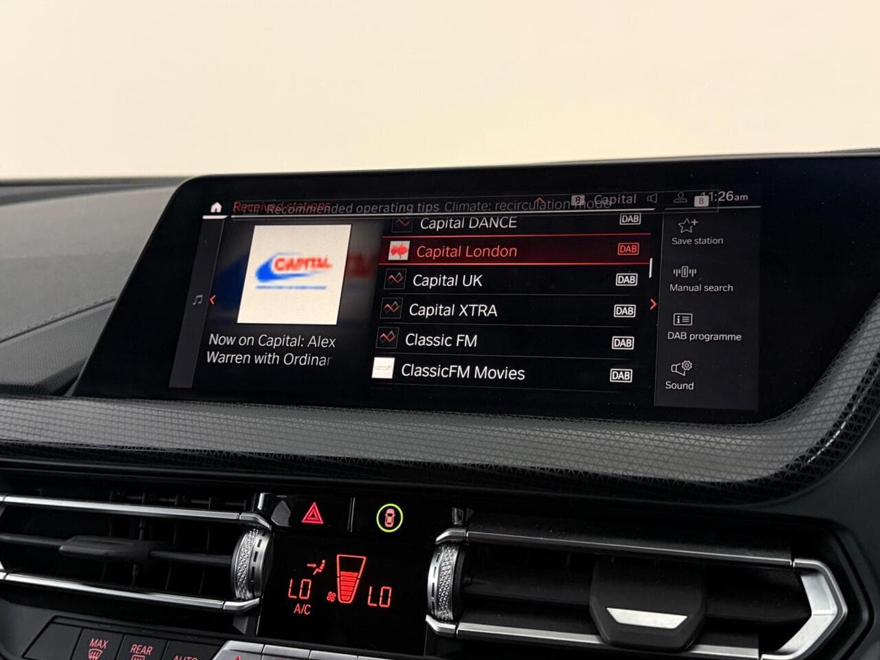 BMW 1 Series thumbnail Infotainment System