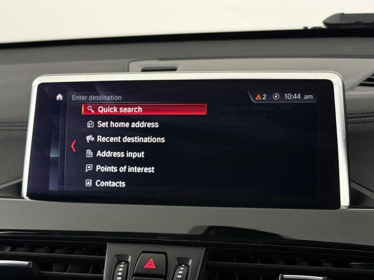 BMW X1 thumbnail Infotainment System