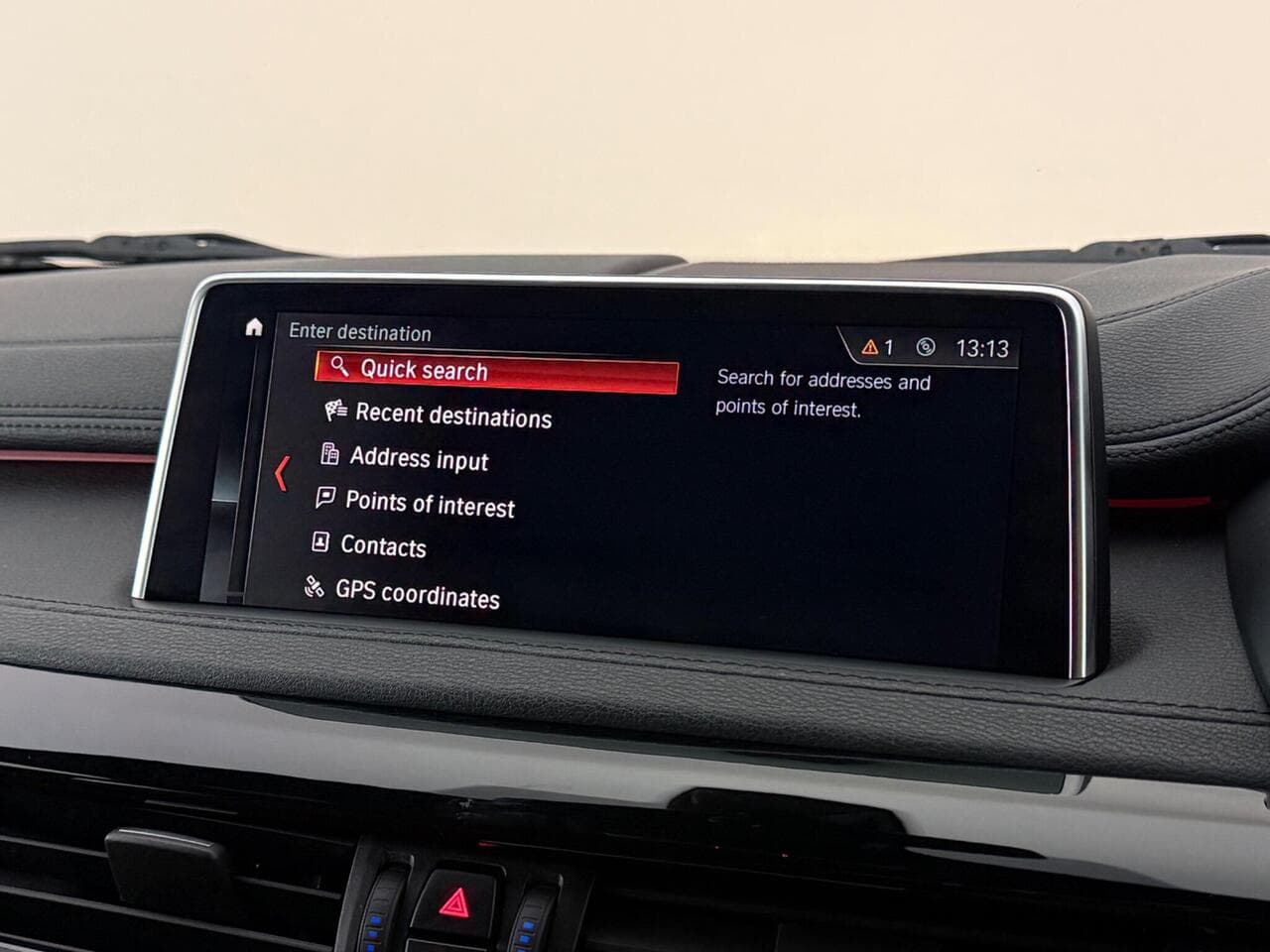 BMW X6 thumbnail Infotainment System