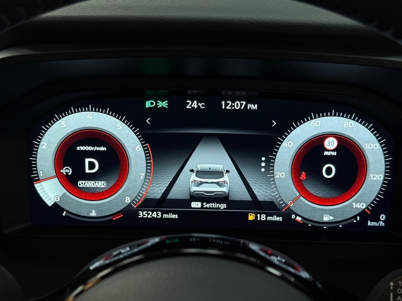 Nissan Qashqai thumbnail Driver Instruments