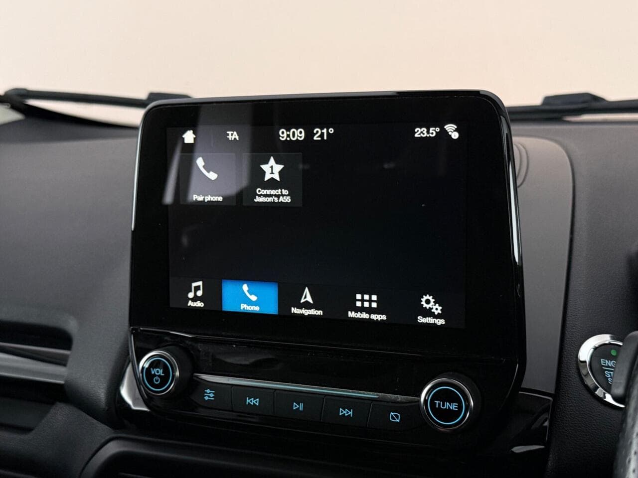 Ford EcoSport thumbnail Infotainment System