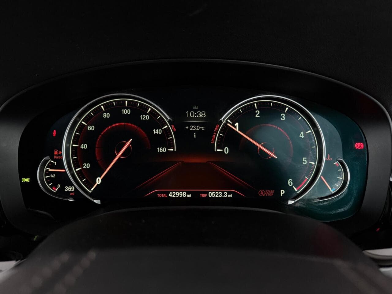 BMW 5 Series thumbnail Driver Instruments