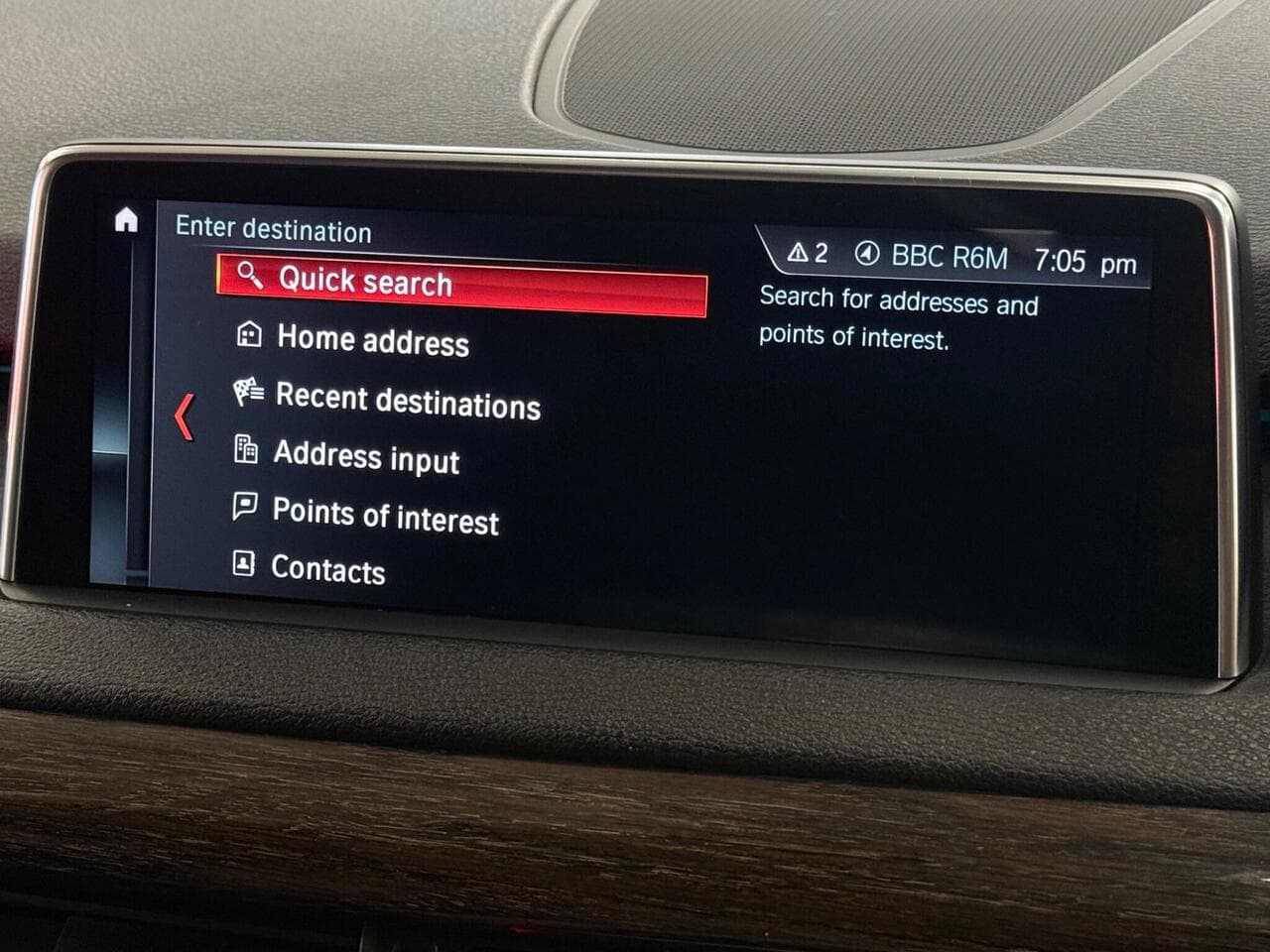 BMW X5 thumbnail Infotainment System