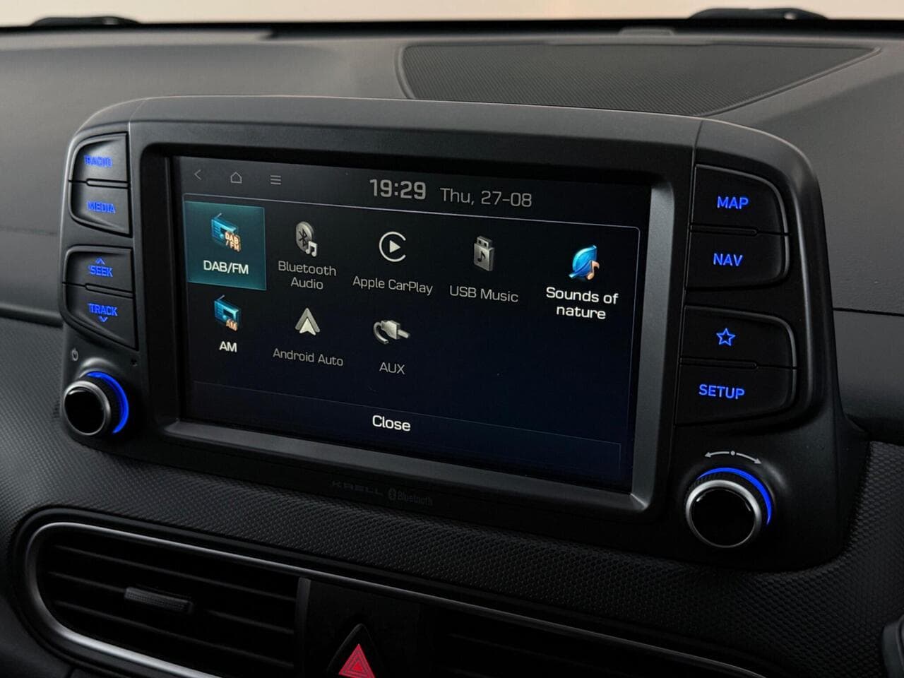 Hyundai KONA thumbnail Infotainment System