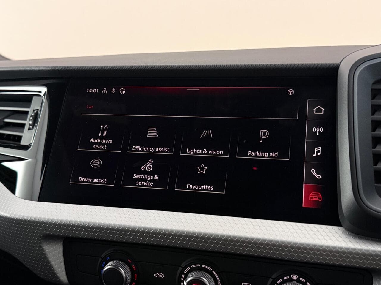 Audi A1 thumbnail Infotainment System