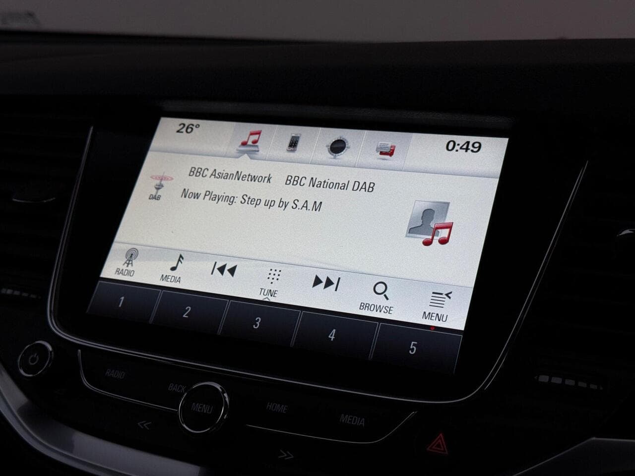 Vauxhall Astra thumbnail Infotainment System