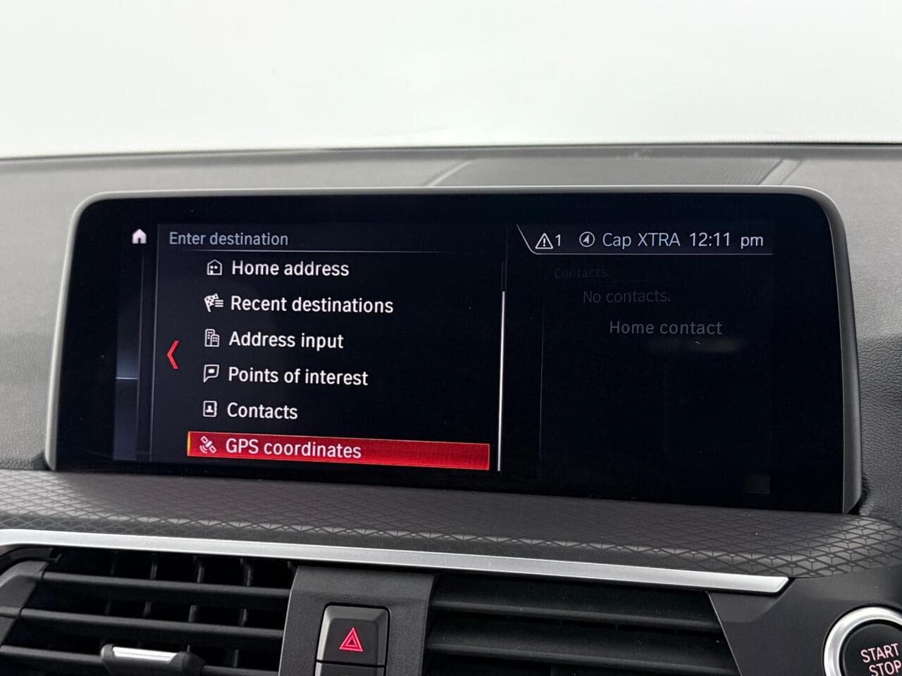 BMW X4 thumbnail Infotainment System