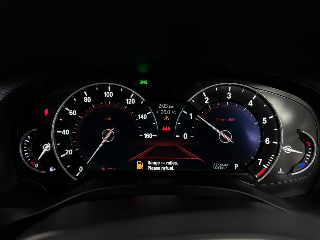 BMW X3 thumbnail Driver Instruments