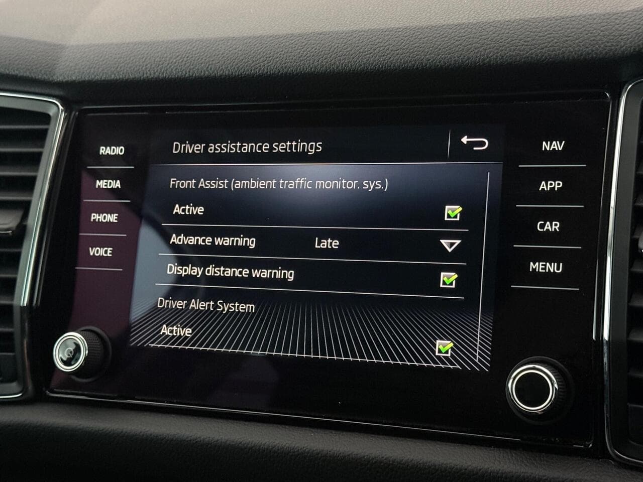 Skoda Kodiaq thumbnail Infotainment System