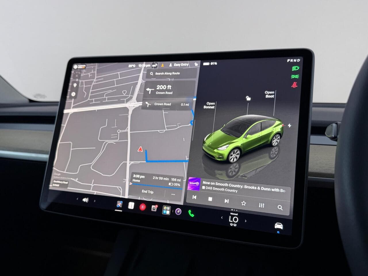 Tesla Model Y thumbnail Infotainment System