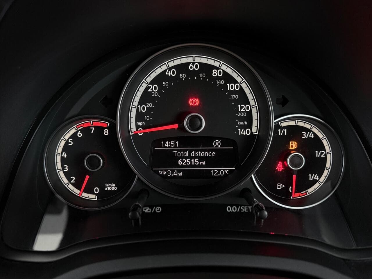 Volkswagen up! thumbnail Driver Instruments