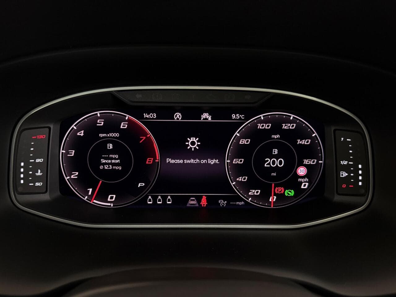 SEAT Ateca thumbnail Driver Instruments