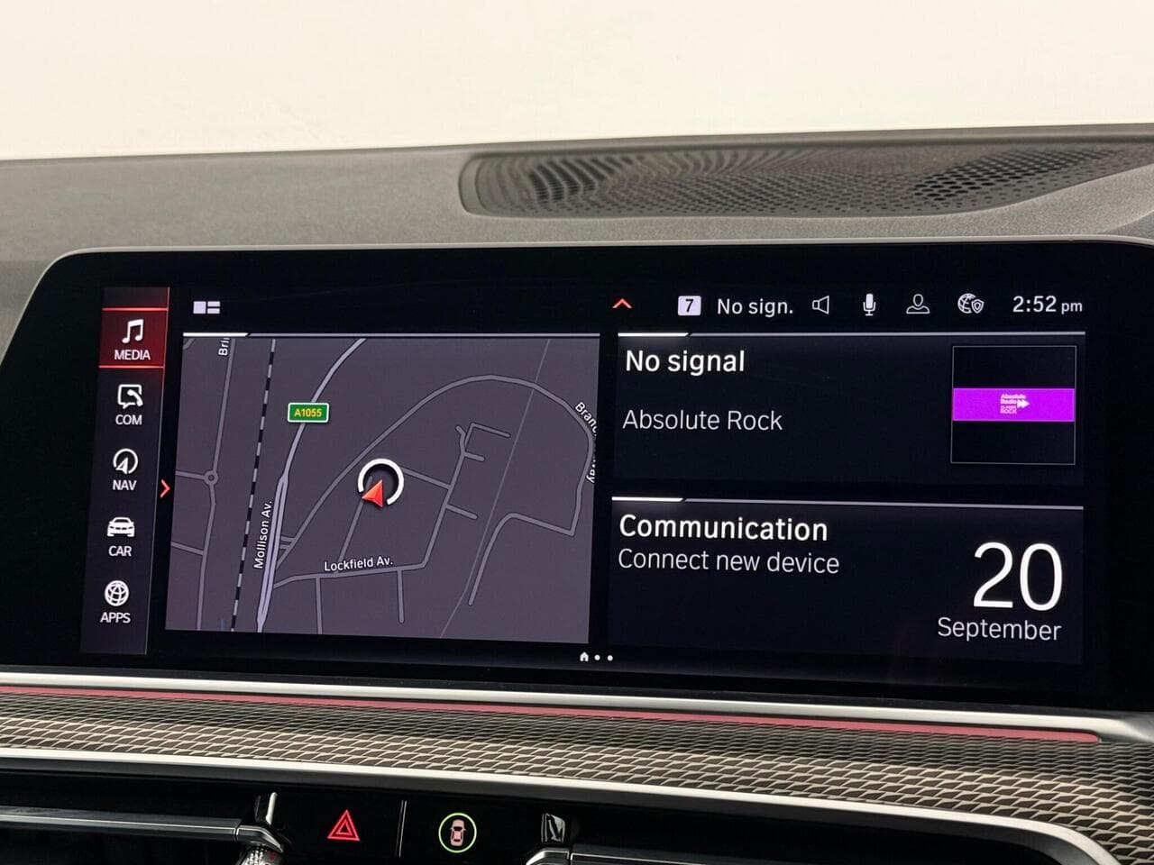 BMW X5 thumbnail Infotainment System