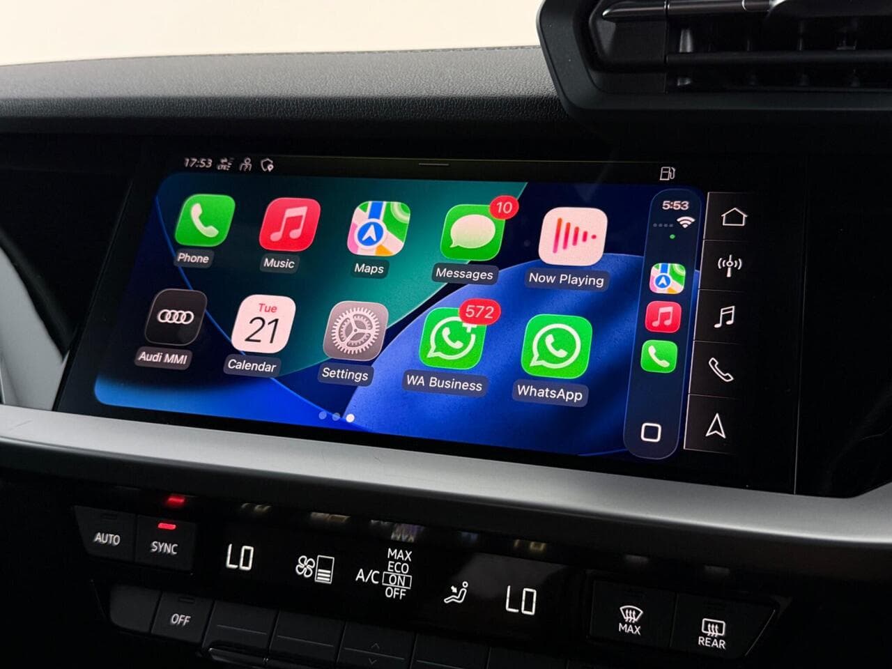 Audi A3 thumbnail Infotainment System