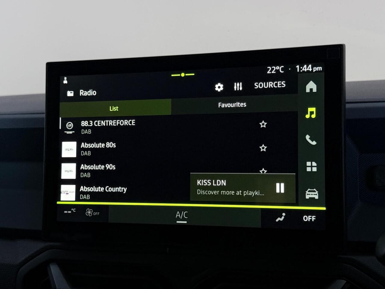 Dacia Duster thumbnail Infotainment System