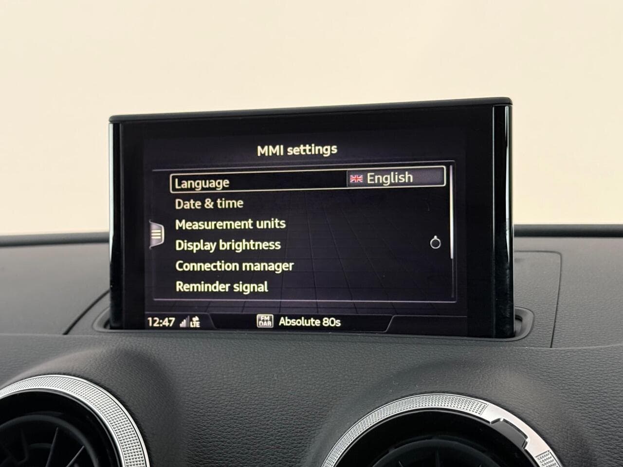 Audi A3 thumbnail Infotainment System