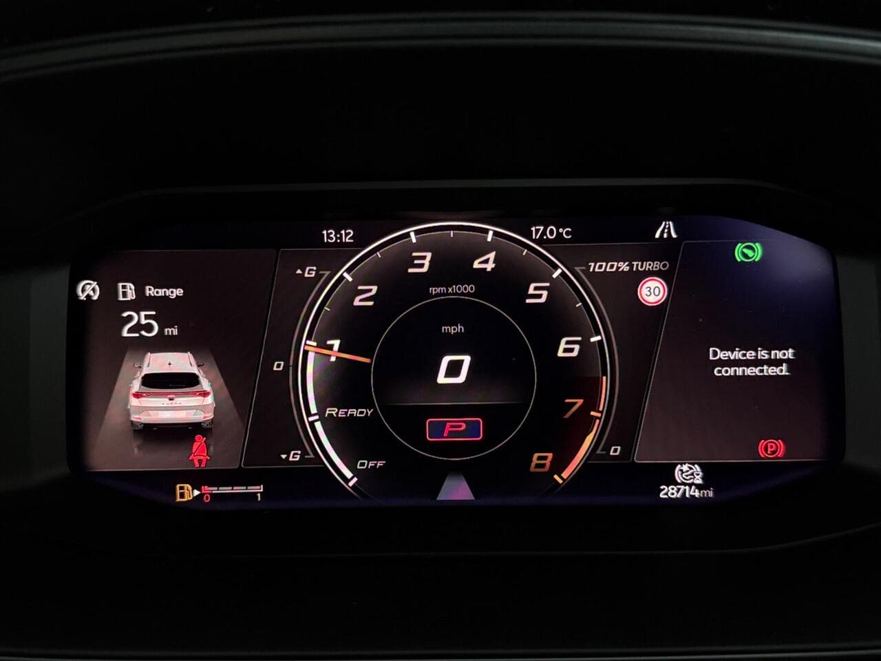 CUPRA Formentor thumbnail Driver Instruments