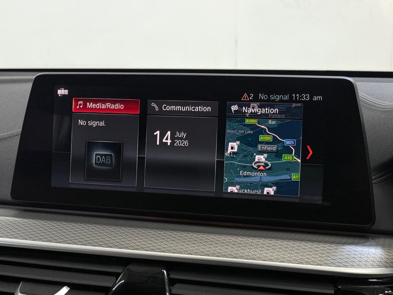 BMW 6 Series Gran Turismo thumbnail Infotainment System