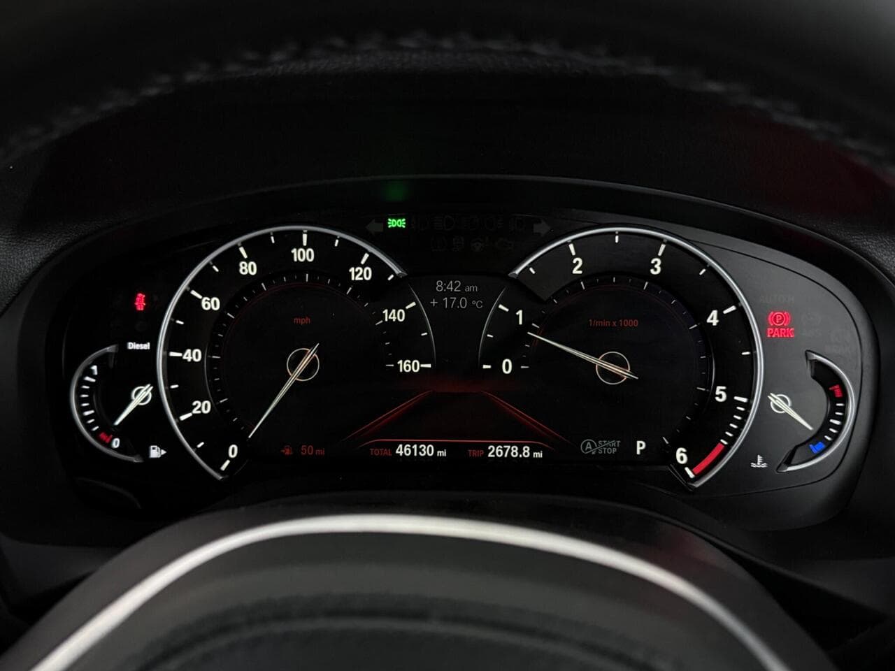 BMW X3 thumbnail Driver Instruments