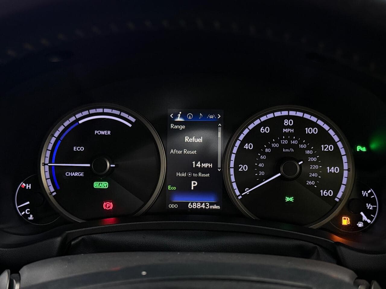 Lexus NX thumbnail Driver Instruments