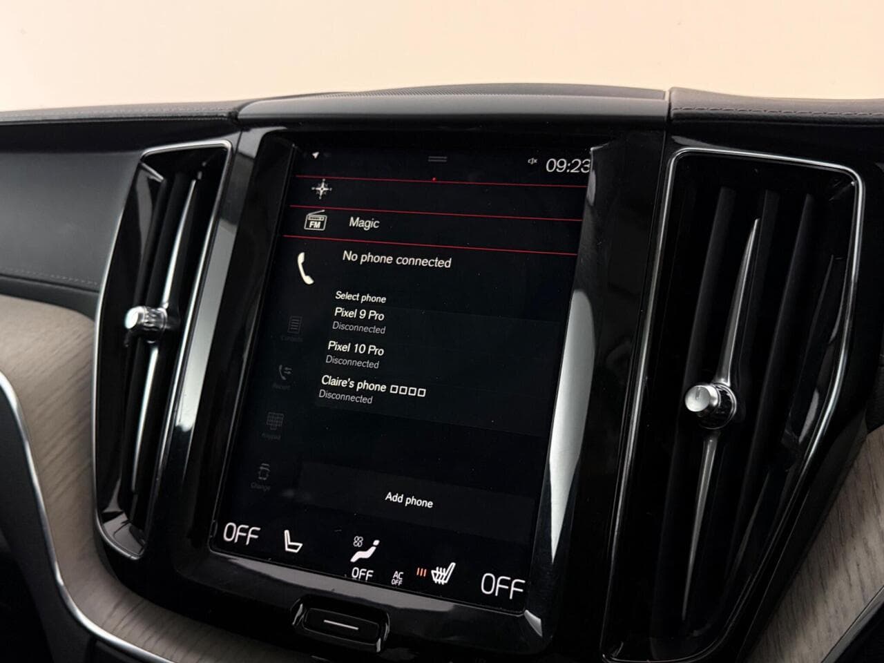 Volvo XC60 thumbnail Infotainment System