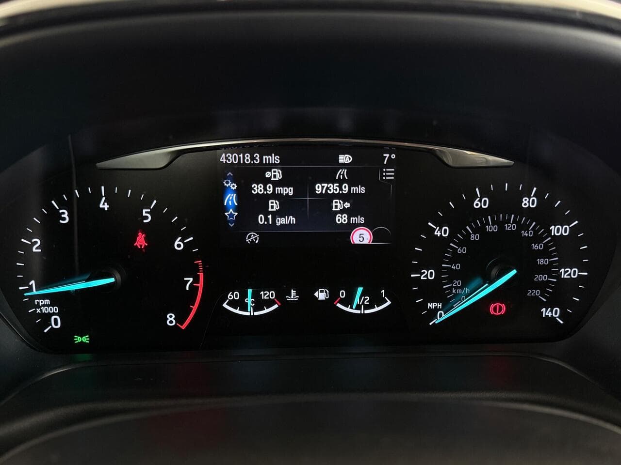 Ford Fiesta thumbnail Driver Instruments