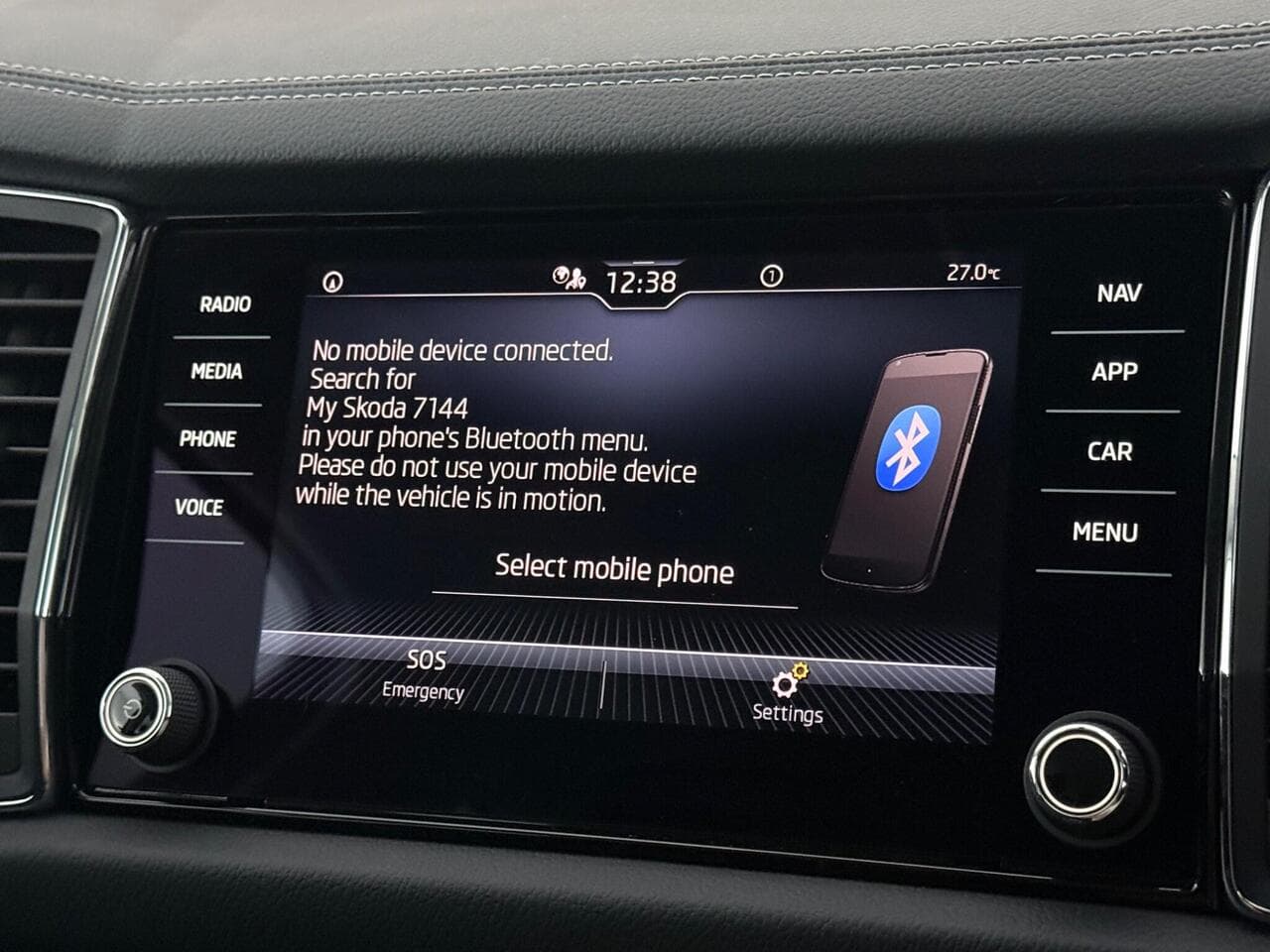 Skoda Kodiaq thumbnail Infotainment System