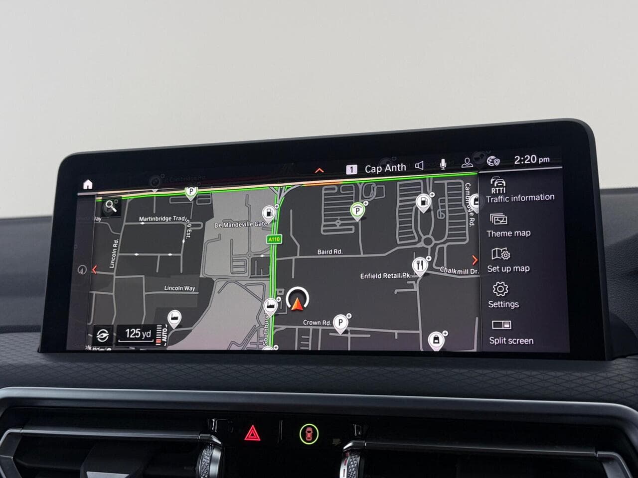 BMW X3 thumbnail Infotainment System