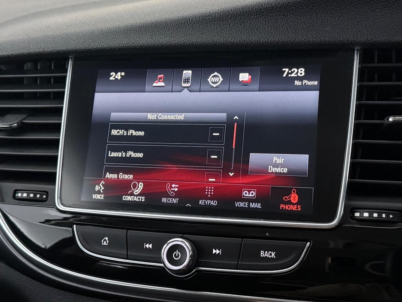 Vauxhall Mokka X thumbnail Infotainment System