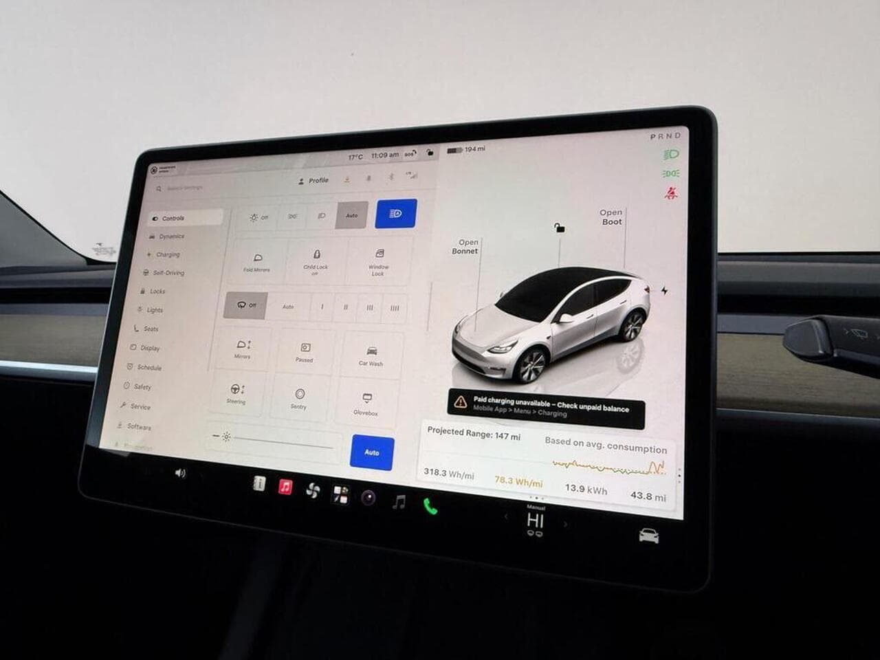 Tesla Model Y thumbnail Infotainment System