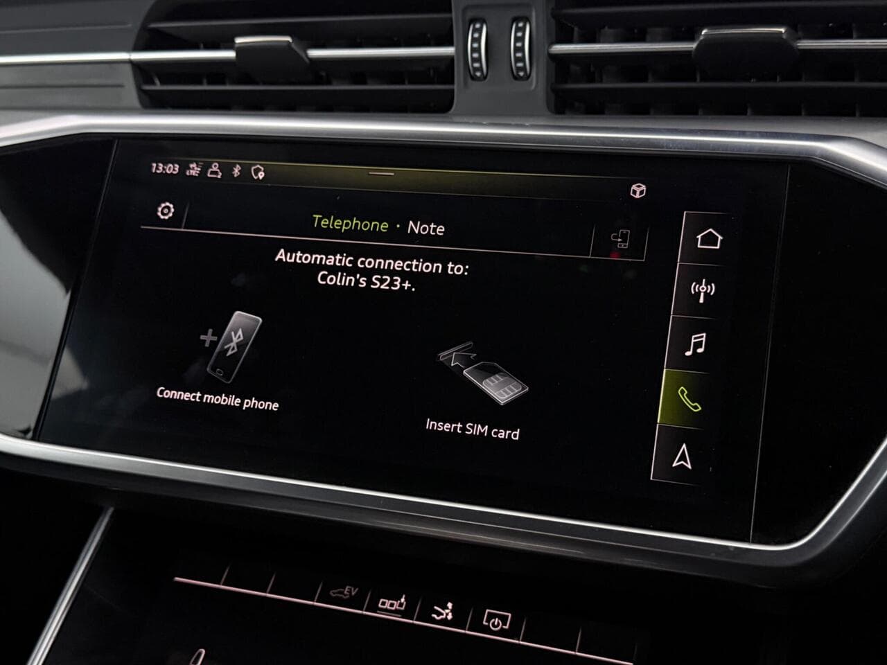 Audi A7 thumbnail Infotainment System