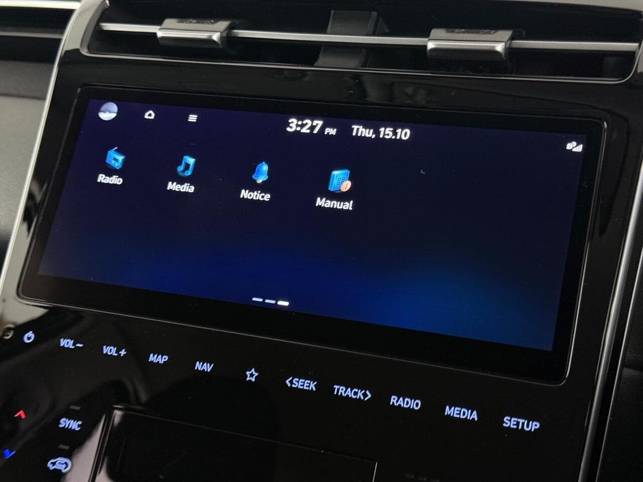 Hyundai TUCSON thumbnail Infotainment System
