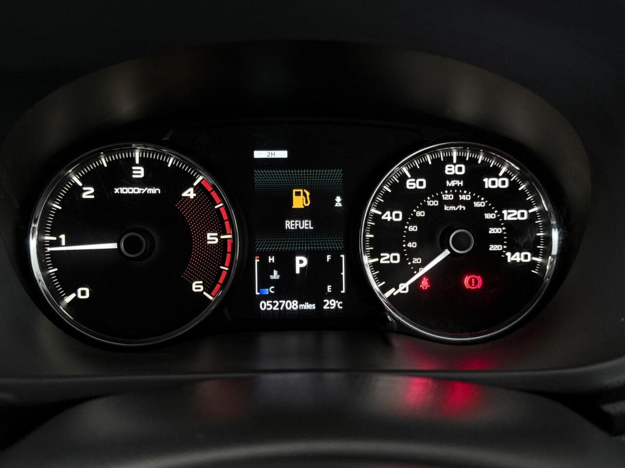 Mitsubishi Shogun Sport thumbnail Driver Instruments