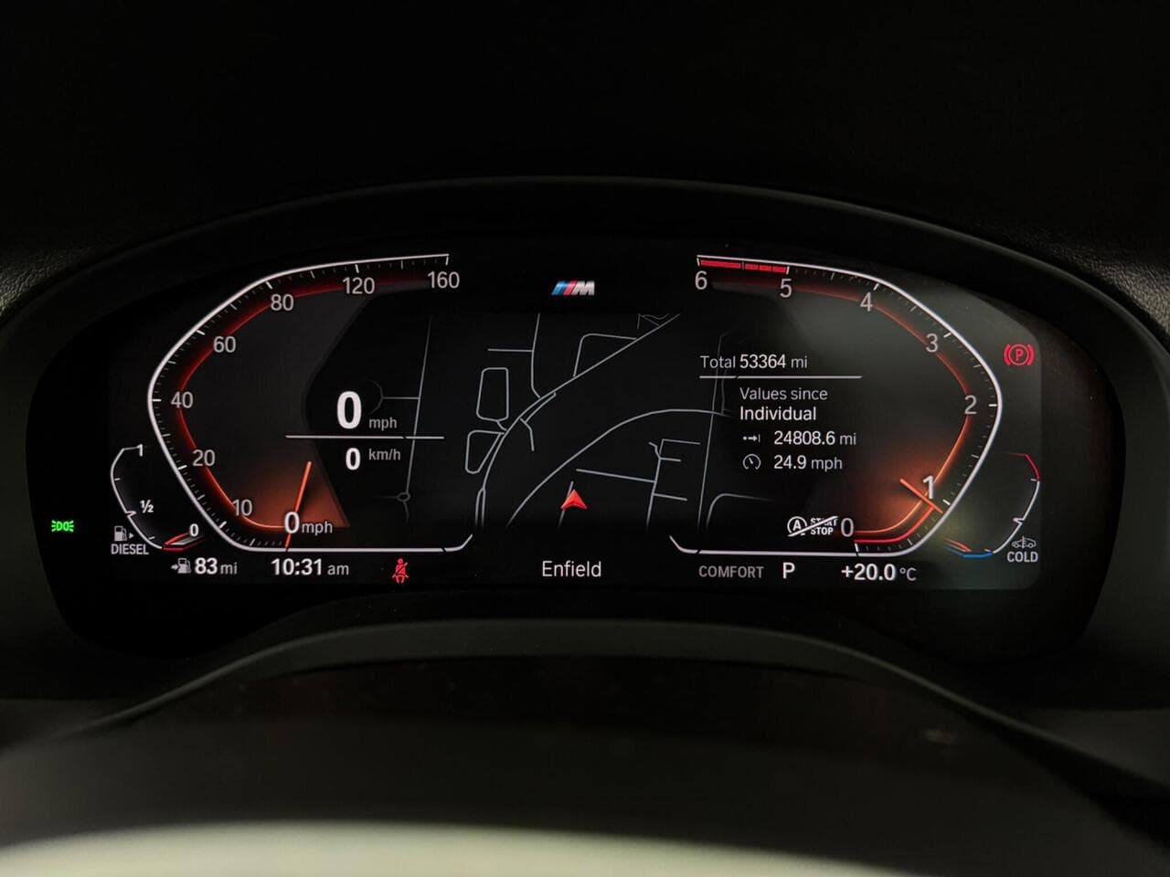 BMW X3 thumbnail Driver Instruments