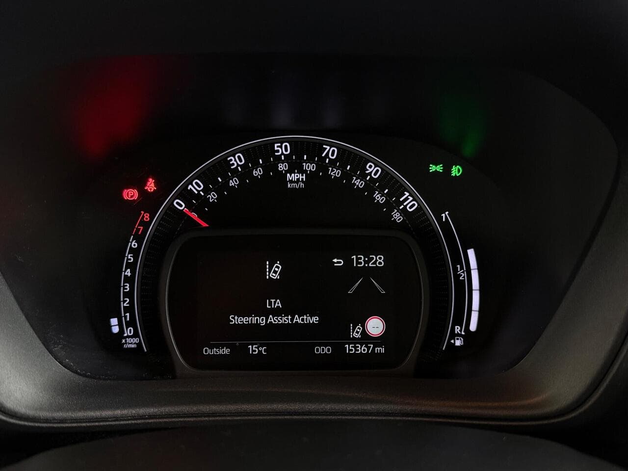 Toyota Aygo X thumbnail Driver Instruments