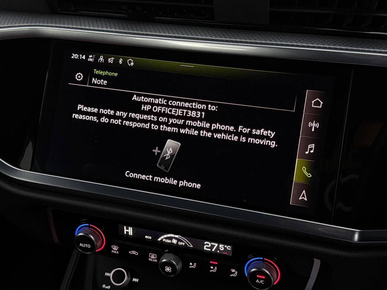Audi Q3 thumbnail Infotainment System