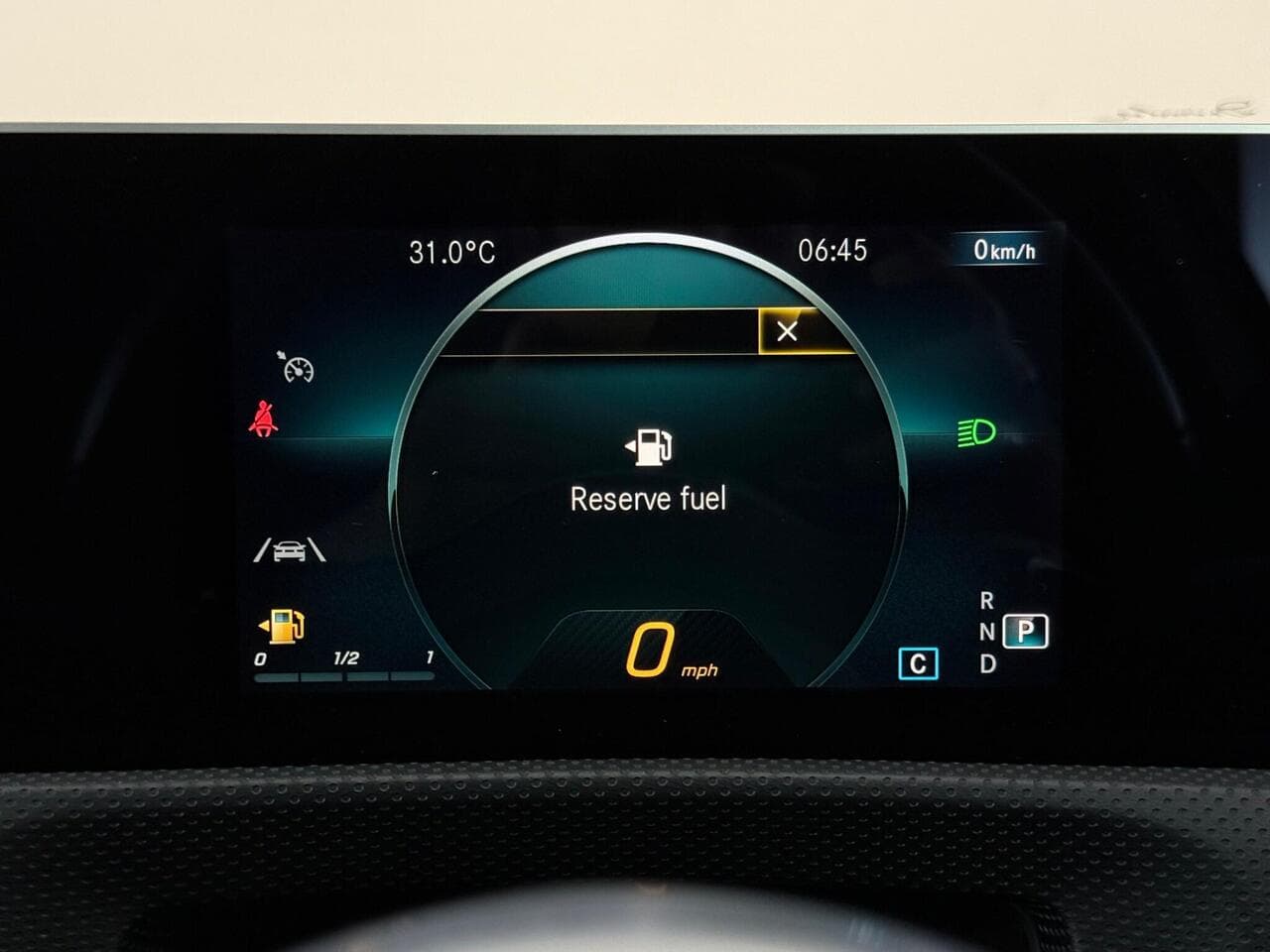 Mercedes-Benz A Class thumbnail Driver Instruments