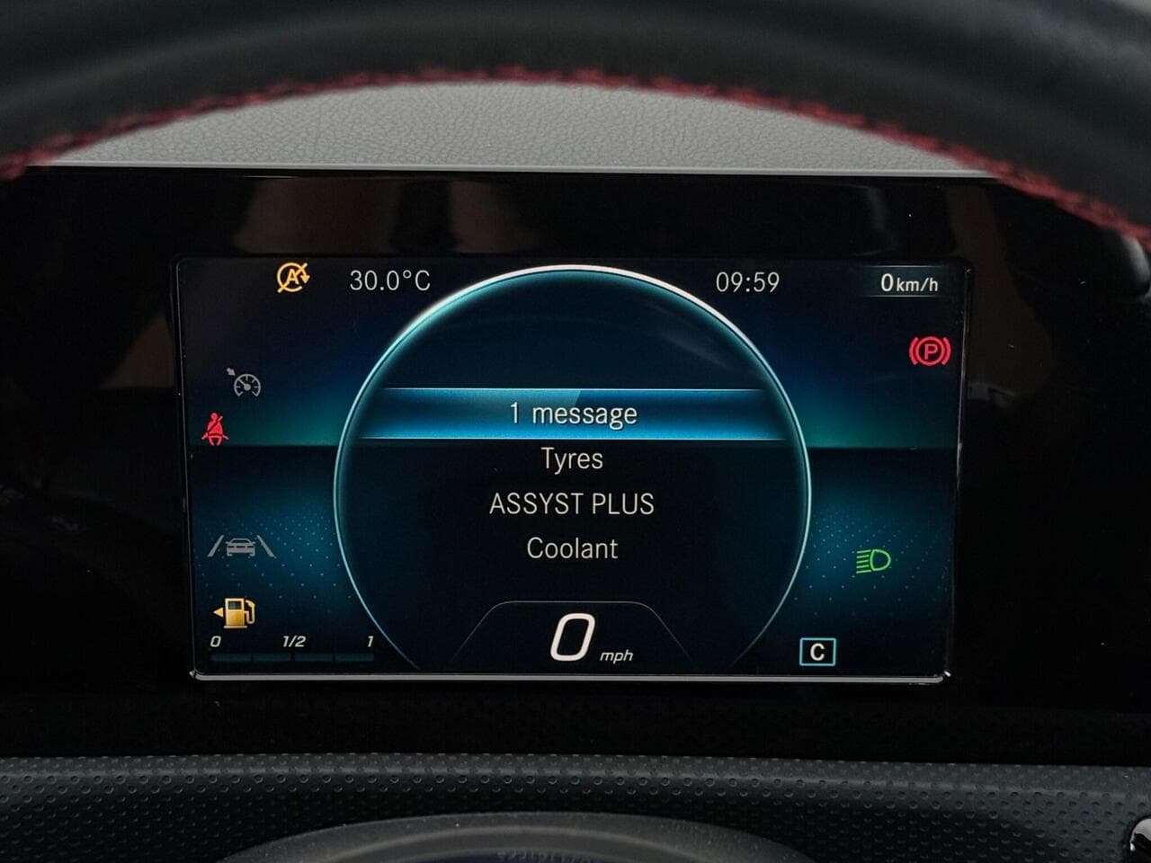 Mercedes-Benz A Class thumbnail Driver Instruments