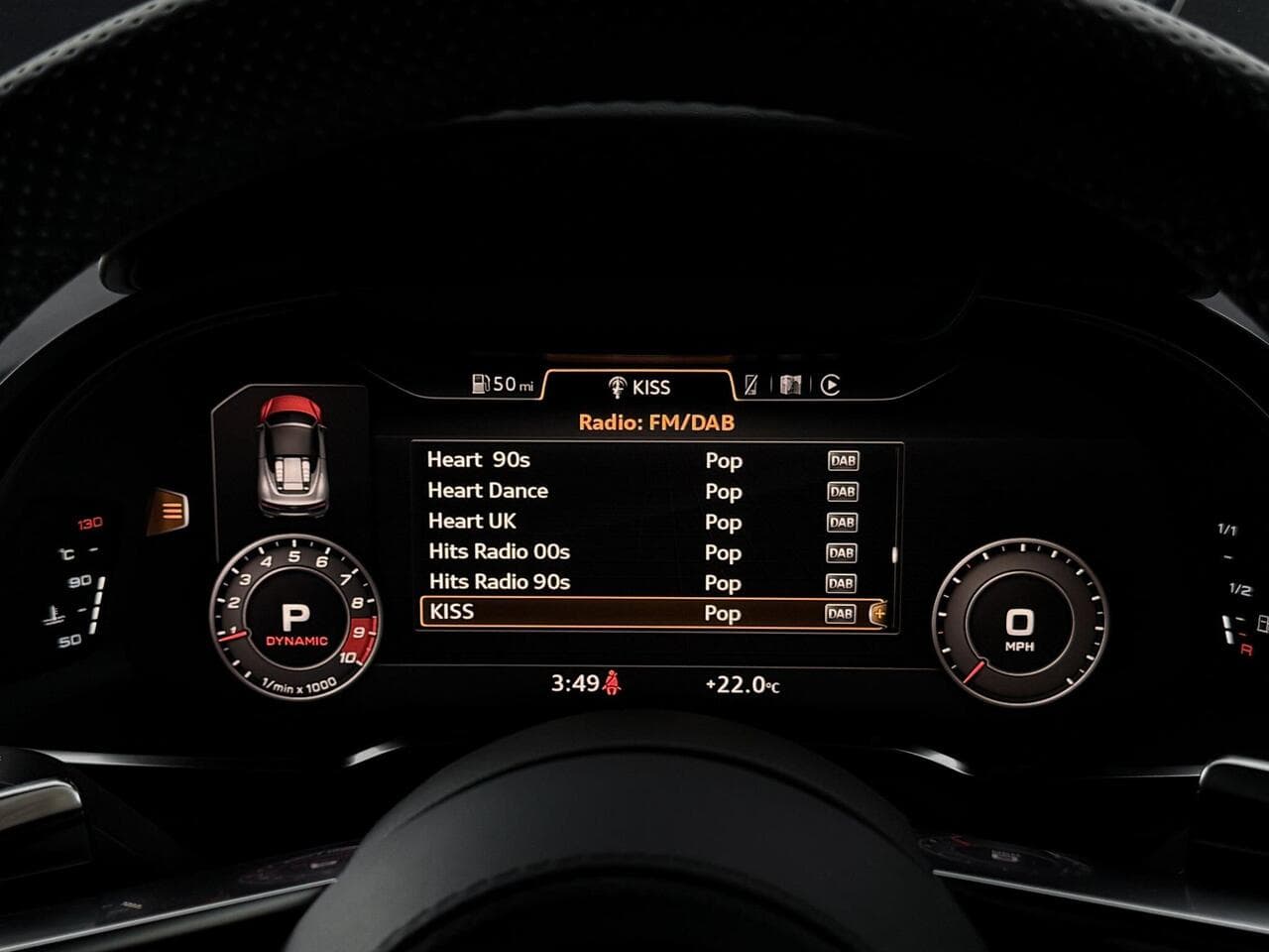 Audi R8 thumbnail Driver Instruments