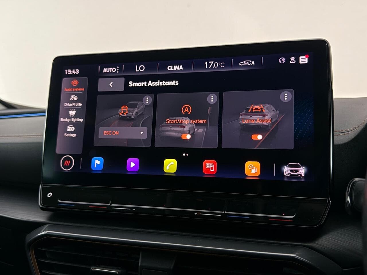 CUPRA Formentor thumbnail Infotainment System