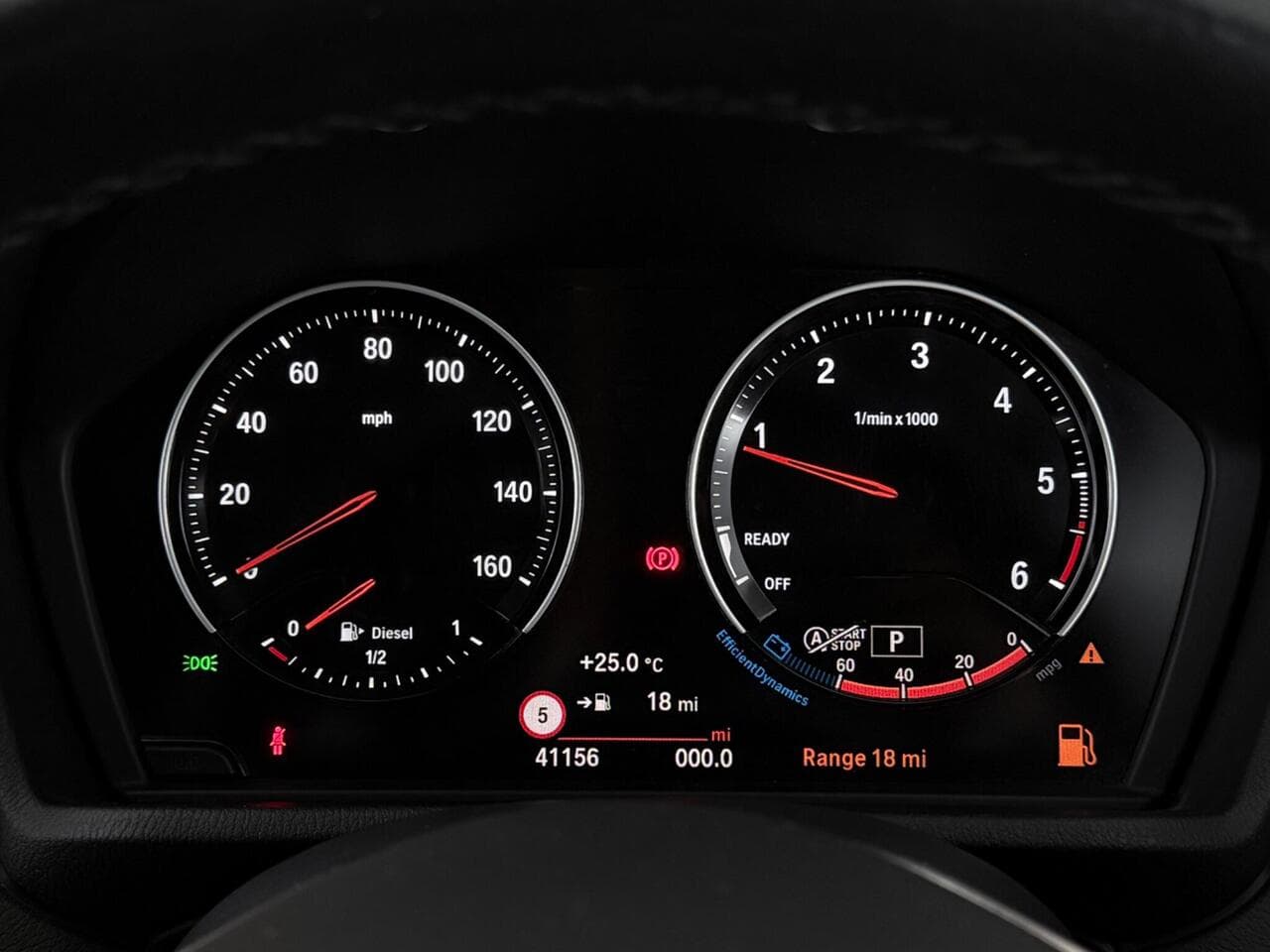 BMW X1 thumbnail Driver Instruments
